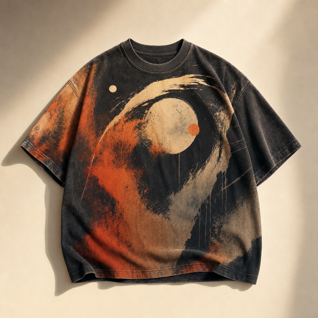 Camiseta oversized streetwear