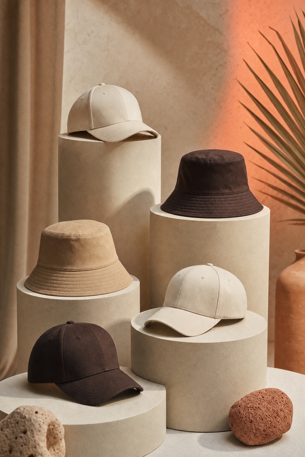 Colección de gorras